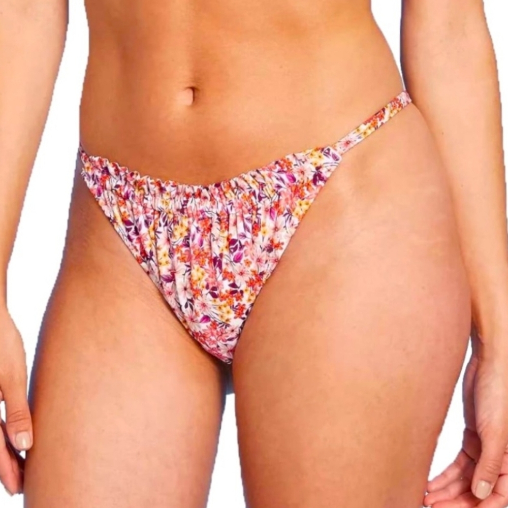 NWT Floral Bikini Bottom